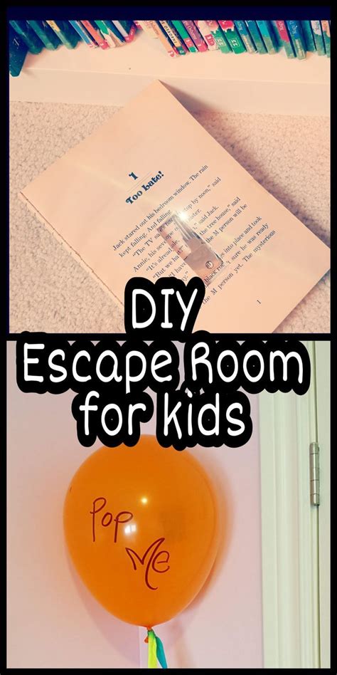 Diy escape room for kids – Artofit