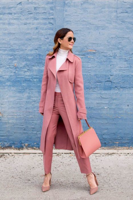 15 Outfits rosa que puedes usar en otoño para verte fabulosa Moda y