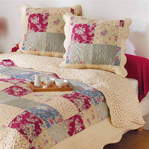 Sedao Vente Linge De Maison Couvre Lit Patchwork Taies D