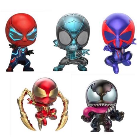 Hot Toys Spider Man Venom Cosbaby Collection Vb Shopee Thailand