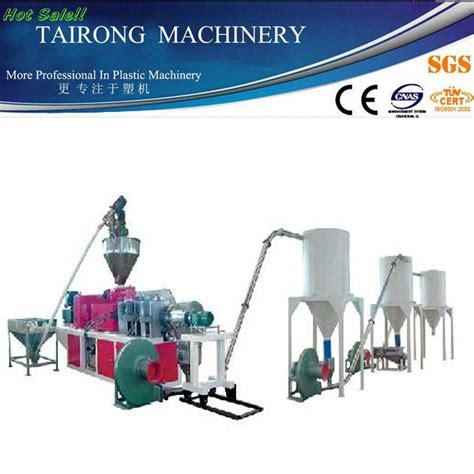 PVC Hot Cutting Pelletizing Machine Granulating Line China PVC Pelletizing Machine And