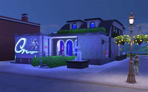 Blue Night Club Sims 4 Community Lots