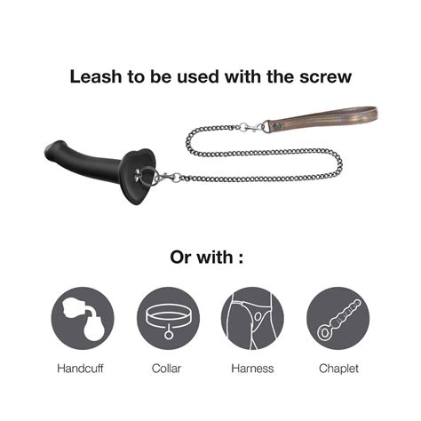 Strap On Me Leash Dildo Ring Kit Miss Steel