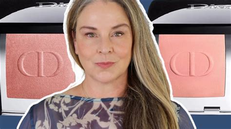 More New Dior Rouge Blushes Nude Look Greige Face Arm Swatches Comparisons YouTube
