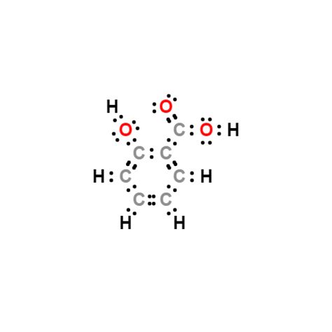 Salicylic Acid Lewis Dot Structure