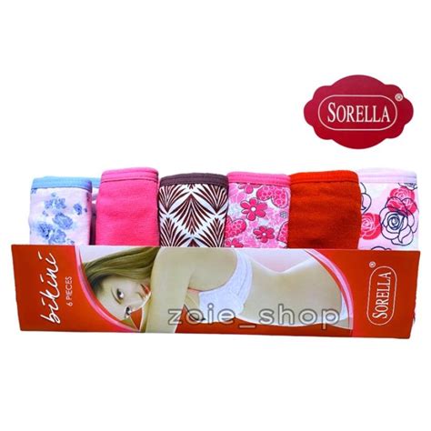 5in1 6in1 Original Sorella Panty Cotton Spandex Ultralow Bikini Lazada PH
