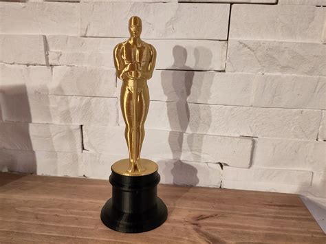 3D Printed Oscar Trophy - Etsy