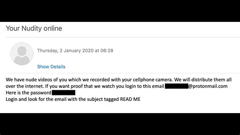 Sextortion Scammers Claim They Have Your Nude Photos Wcnc