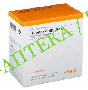 Гепар композитум (Hepar comp. Heel) homoopathisches arzneimittel 100 ...