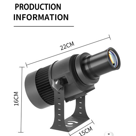 Водонепроницаемый светодиодный проектор с логотипом HD Gobo | AliExpress