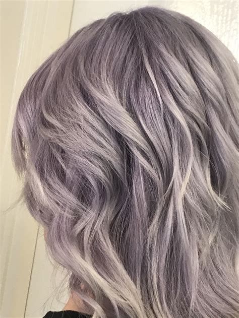 Lilac Tone Toner For Blonde Hair Long Hair Styles Hair Styles
