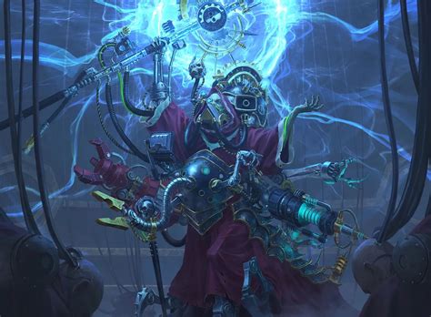 Belisarius Cawl Art By Lie Setiawan 40k Gallery