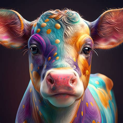 Whimsical Cow Stock Illustrations – 215 Whimsical Cow Stock ...