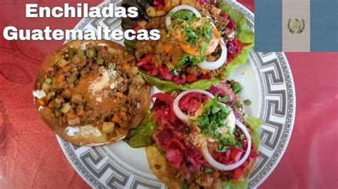 Como Hacer Enchiladas Guatemaltecas 🇬🇹 Youtube