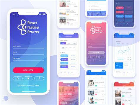 React Native Mobile App Templates