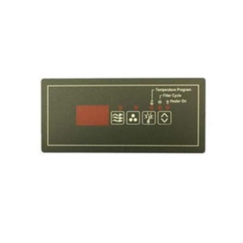 Hot Tub Parts Button Hydro Quip Eco Series Keypad Overlay Button Eco For