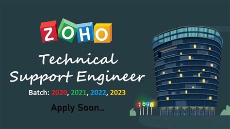 Zoho Technical Support Engineer Fresher Eligible Lpa