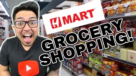 Buhay Amerika H Mart Grocery Shopping Vinz Leonardo Youtube