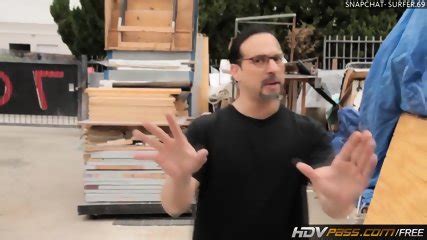 HDVPass Big Tits Brunette Raylene Sucks And Fucks In The Garage