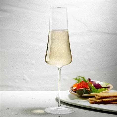 Nude Stem Zero Champagne Flute Unisex Clear Flannels
