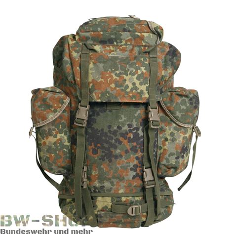 Original Bundeswehr Kampfrucksack Flecktarn 65L Neu Bw Rucksack