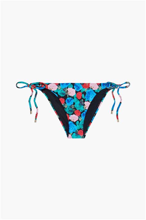 VIX PAULA HERMANNY Bella Floral Print Low Rise Bikini Briefs THE OUTNET
