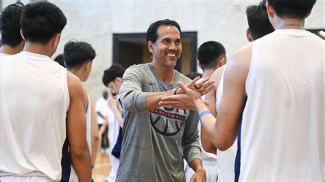 How Erik Spoelstra Inspires Young Filipino Basketball Players - The Game