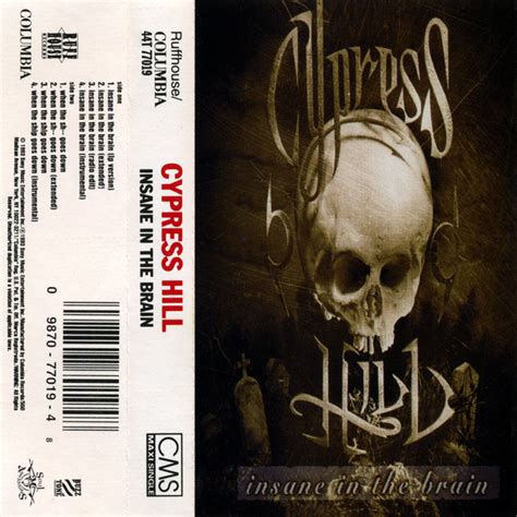 Cypress Hill - Insane In The Brain (1993, Cassette) | Discogs