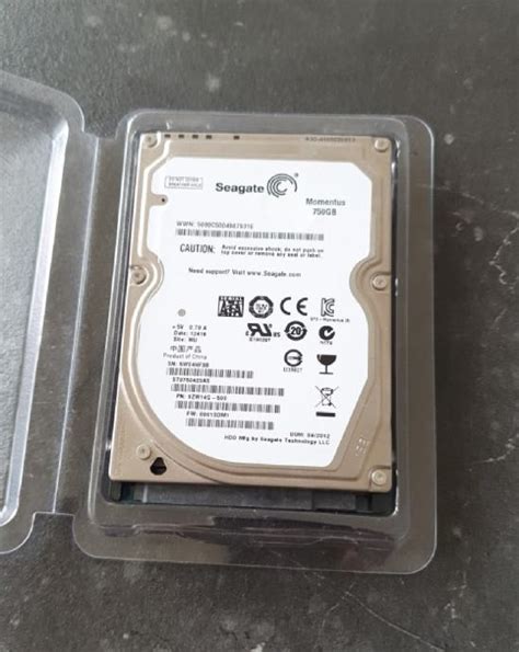 Trdi Disk Seagate Momentus Gb Brez Slabih Sektorjev Delujo