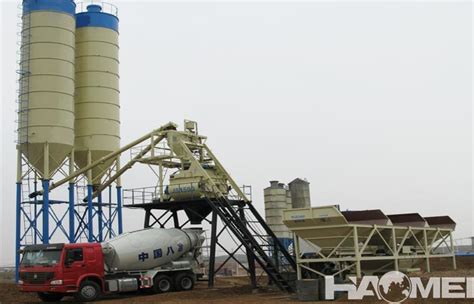 Efficient Concrete Batch Plant Haomei Machine