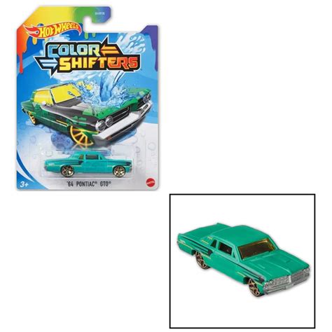 Carrinho Hot Wheels Muda de Cor Color Shifters Mattel 1 64 64 Pontiac De Coração Shop