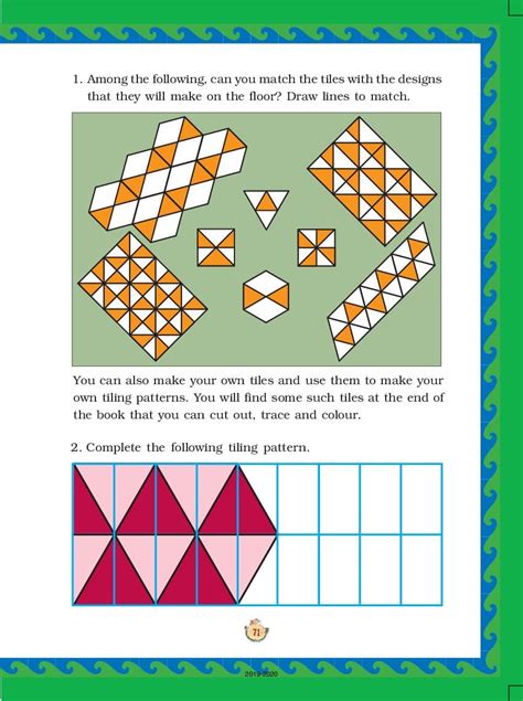 Ncert Book Class 3 Maths Chapter 5 Shapes And Design Pdf Aglasem