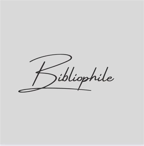 Bibliophile