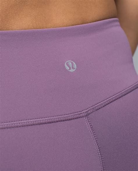 Lululemon Wunder Under Crop Reversible Purple Fog Black Lulu