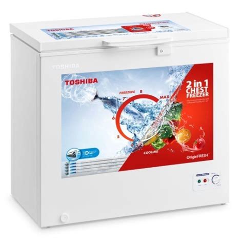 Jual TOSHIBA Chest Freezer CR A390I 290 L Shopee Indonesia