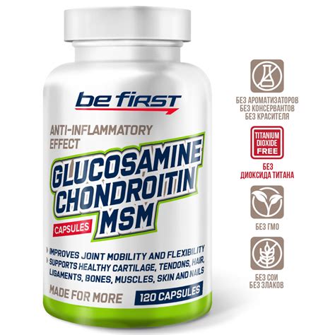 Купить Glucosamine Chondroitin MSM (глюкозамин хондроитин МСМ) 120 ...