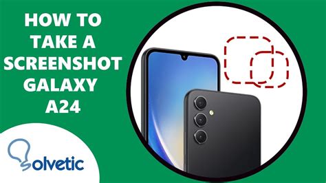 How To Take Screenshot Samsung Galaxy A24 How To Use Galaxy A24 Youtube