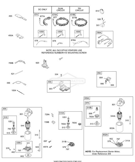 Briggs And Stratton Starter Solenoid Wiring Diagram