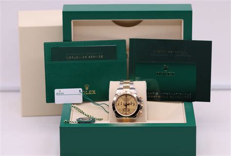 Rolex Daytona Two Tone Champagne Dial 116503 2023 Box Papers