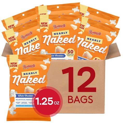 Popcornopolis White Cheddar Nearly Mmf Naked Ct Oz Walmart