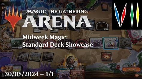 MTG Arena Midweek Magic Standard Deck Showcase 29 05 2024 YouTube