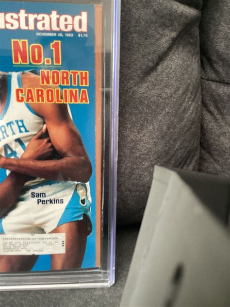 Michael Jordan Sports Illustrated Rookie Cgc North Carolina