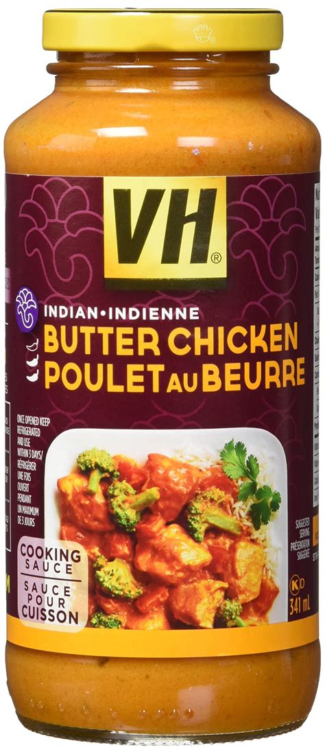 Vh Butter Chicken Cooking Sauce 12ct 341ml115oz Jars Canadian Ebay