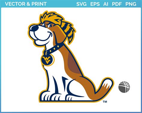 West Virginia Mountaineers - Mascot Logo (2002) - College Sports Vector ...