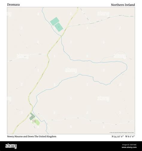 map  newry  res stock photography  images alamy