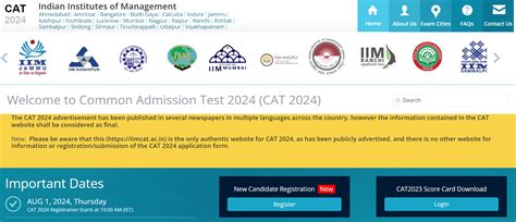 Iimcat Ac In Cat Admit Card Generate From Nov