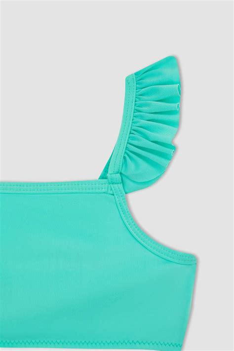 Yeşil Kız Çocuk Genç Kız Kız Çocuk Bikini Takım DeFacto