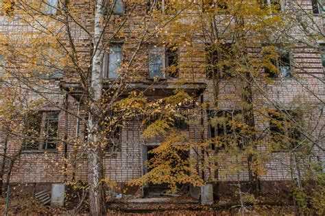 Abandoned Multi Storey Building Located in the Chernobyl Ghost Town ...