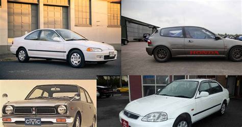 Honda Civic: A Legacy of Excellence in All Generations - Honda Cars Avenue