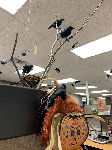 Halloween Cubicle Contest at work 2019 | Halloween cubicle, Easy ...